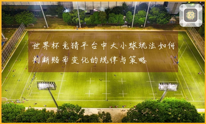 世界杯竞猜平台中大小球玩法如何判断赔率变化的规律与策略
