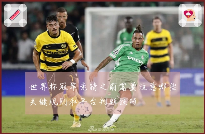 世界杯冠军竞猜之前需要注意哪些关键规则和平台判断技巧